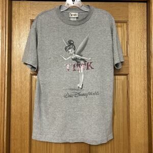 Tinker Bell - “Tink” - Walt Disney World - Gray Shirt - M